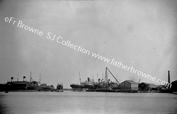 RIVER LEE HAULBOWLINE FROM DEEP WATER LINERS FOR BREAKING UP